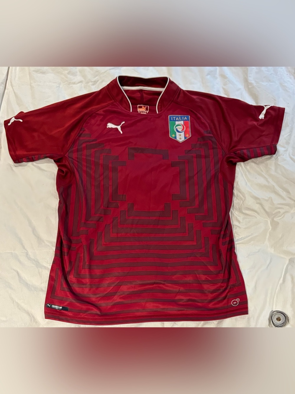 ITALY NATIONAL TEAM 2014/2015 GOALKEEPER FOOTBALL SHIRT WORLD CUP PUMA JERSEY